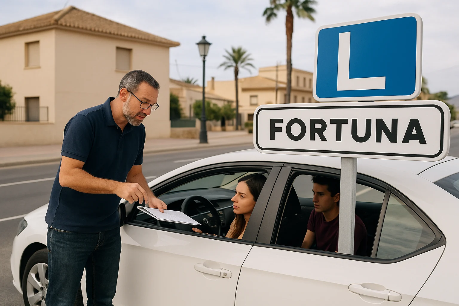 Autoescuelas en la ciudad de Fortuna