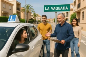 Autoescuelas en la pedanía de La Vaguada