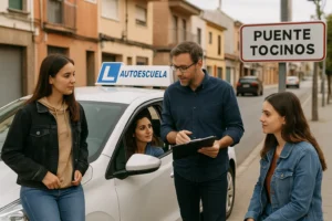 Autoescuelas en la pedanía de Puente Tocinos