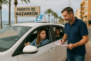 Autoescuelas en la pedanía de Puerto de Mazarrón