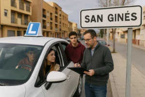 Autoescuelas en la pedanía de San Ginés