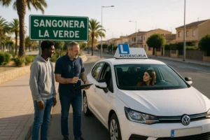 Autoescuelas en la pedanía de Sangonera la Verde